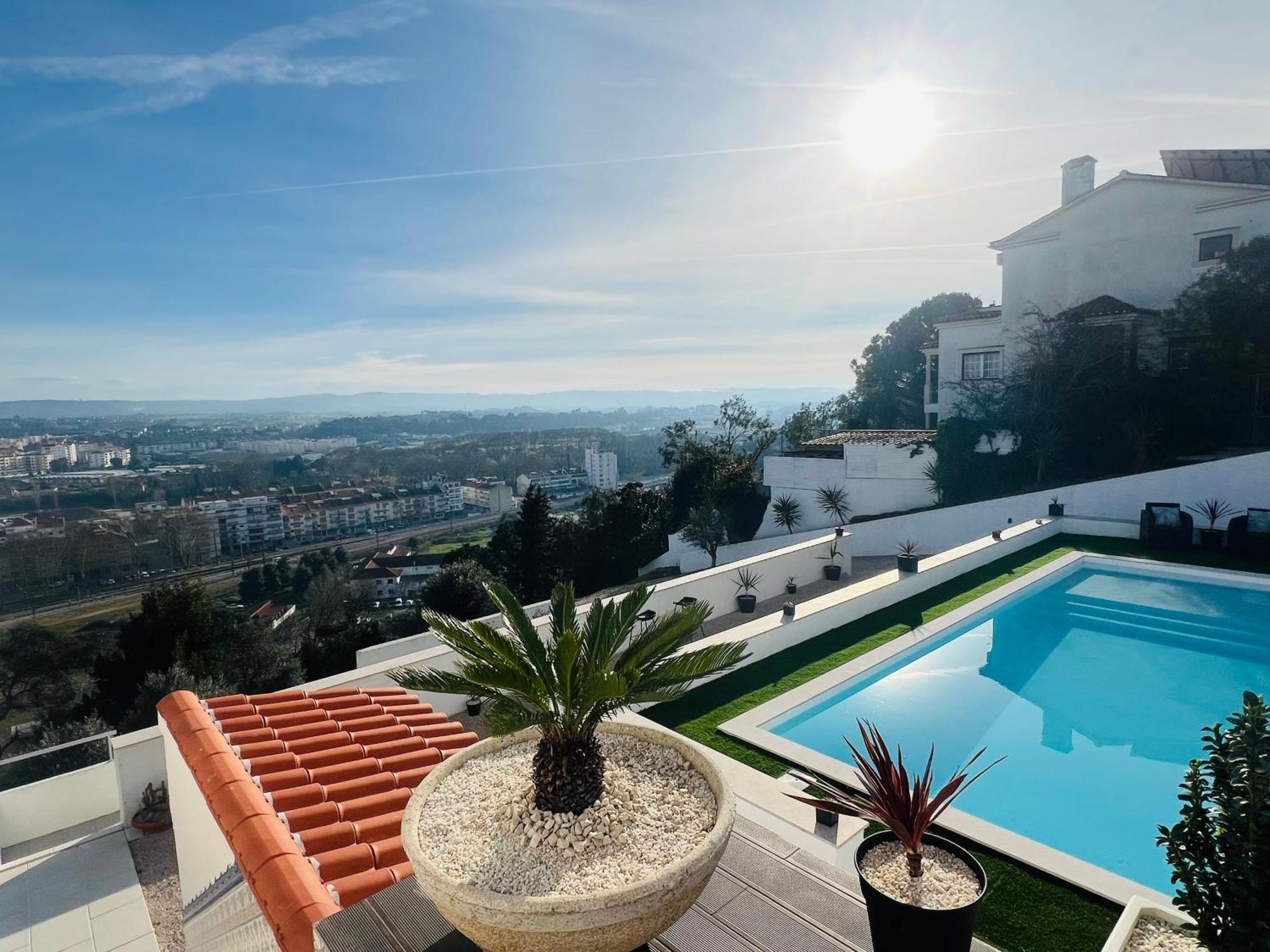 Vila Pombal Tomar Apartments - Pool & City Views מראה חיצוני תמונה